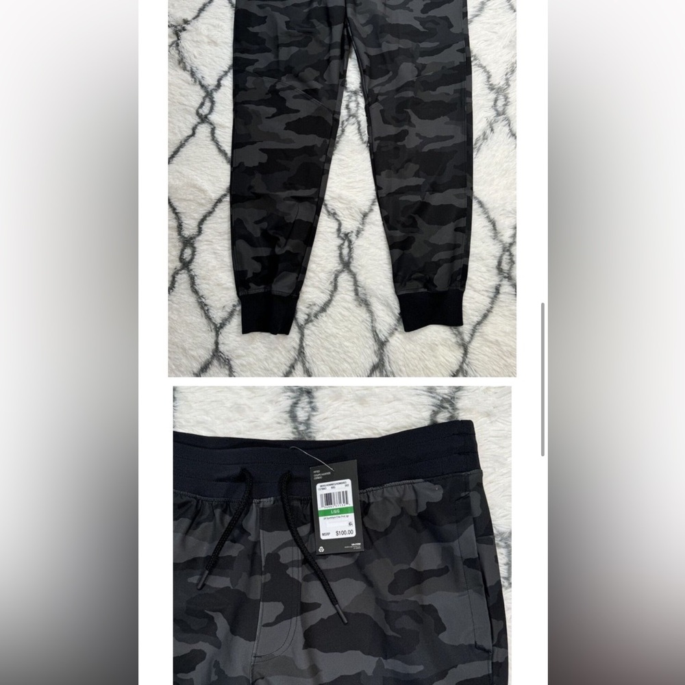 COPY - UNDER ARMOUR Sportstyle Elite Printed Black Camo Joggers Men's Sz L *NEW…